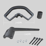 Maxbell Weeds Eater Handle Bar Practical Accessories Sturdy Universal Loop Handle Bar Diameter 24cm