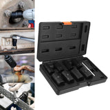 10Pcs Wheel Screw Removal Kit Repair Parts Premium Bolt Extractor Socket Set