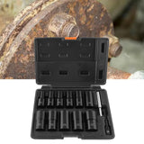 Maxbell 13Pcs Wheel Lock Removal Kit Sturdy Versatile for Power Tools Bolt Extractor