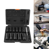 Maxbell 13Pcs Wheel Lock Removal Kit Sturdy Versatile for Power Tools Bolt Extractor