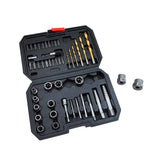 Maxbell 48 Pieces Screw Bolt Extractor Set Convenient for Stripped Auto Professional