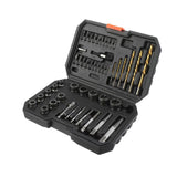 Maxbell 48 Pieces Screw Bolt Extractor Set Convenient for Stripped Auto Professional