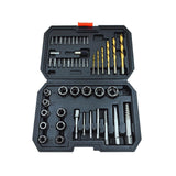 Maxbell 48 Pieces Screw Bolt Extractor Set Convenient for Stripped Auto Professional