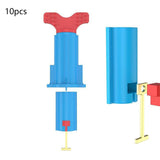 Maxbell 10 Pieces Tile Leveling System Set for DIY and Professional Workers Reusable
