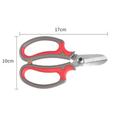 Maxbell Gardening Scissors Professional Floral Scissors for Fruits Picking Home Yard Pink Gray