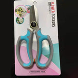 Maxbell Gardening Scissors Professional Floral Scissors for Fruits Picking Home Yard Blue Gray
