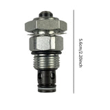 Maxbell Car Lifting Machine Lowering Valve Oil Return Valve Portable Unloading Valve 56mm 19T