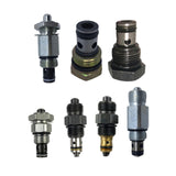 Maxbell Car Lifting Machine Lowering Valve Oil Return Valve Portable Unloading Valve 56mm 19T