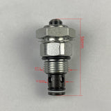 Maxbell Car Lifting Machine Lowering Valve Oil Return Valve Portable Unloading Valve 56mm 19T