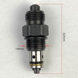 Maxbell Car Lifting Machine Lowering Valve Oil Return Valve Portable Unloading Valve 62mm 19T