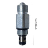 Maxbell Car Lifting Machine Lowering Valve Oil Return Valve Portable Unloading Valve 70mm 19T