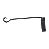 Wrought Iron Plant Hanger Rotatable Hanging Basket Bracket for Gardens Walls