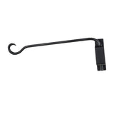 Wrought Iron Plant Hanger Rotatable Hanging Basket Bracket for Gardens Walls