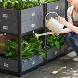 Maxbell Elevate Planter Box with Legs Deck Gardening Fruits Flower Raised Garden Bed