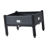 Maxbell Elevate Planter Box with Legs Deck Gardening Fruits Flower Raised Garden Bed