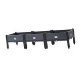 Maxbell Large Planter Box with Legs Backyard Patio Deck Flower Box Raised Garden Bed 150cmx40cmx33cm