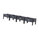 Maxbell Large Planter Box with Legs Backyard Patio Deck Flower Box Raised Garden Bed 200cmx40cmx33cm