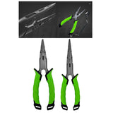 Maxbell Fishing Pliers Sturdy Split Rings Pliers with Handle Portable Fishing Gadget 7 Inch