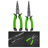 Maxbell Fishing Pliers Sturdy Split Rings Pliers with Handle Portable Fishing Gadget 7 Inch