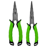 Maxbell Fishing Pliers Sturdy Split Rings Pliers with Handle Portable Fishing Gadget 7 Inch