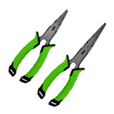 Maxbell Fishing Pliers Sturdy Split Rings Pliers with Handle Portable Fishing Gadget 7 Inch