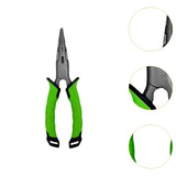 Maxbell Fishing Pliers Sturdy Split Rings Pliers with Handle Portable Fishing Gadget 7 Inch