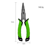 Maxbell Fishing Pliers Sturdy Split Rings Pliers with Handle Portable Fishing Gadget 7 Inch