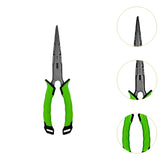 Maxbell Fishing Pliers Sturdy Split Rings Pliers with Handle Portable Fishing Gadget 9 Inch