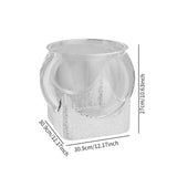 Maxbell Fish Tank for Home Decor for Beginners and Enthusiasts Transparent Fish Bowl XXL