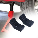 Maxbell Car Lift Jack Stand Rubber Pad Attachment Black Slotted Frame Jack Stand Pad 3 Ton