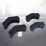 Maxbell Car Lift Jack Stand Rubber Pad Attachment Black Slotted Frame Jack Stand Pad 6 Ton