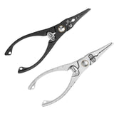 Fishing Pliers High Precision Lightweight Fishing Tool Sturdy Fishing Gadget Silver