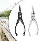 Fishing Pliers High Precision Lightweight Fishing Tool Sturdy Fishing Gadget Silver