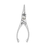 Fishing Pliers High Precision Lightweight Fishing Tool Sturdy Fishing Gadget Silver