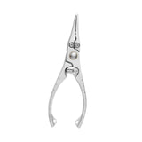 Fishing Pliers High Precision Lightweight Fishing Tool Sturdy Fishing Gadget Silver