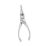 Fishing Pliers High Precision Lightweight Fishing Tool Sturdy Fishing Gadget Silver