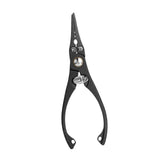 Maxbell Fishing Pliers High Precision Lightweight Fishing Tool Sturdy Fishing Gadget Gray