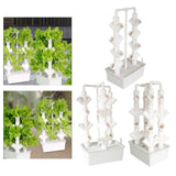 Maxbell Hydroponics Growing System High Yield Wear Resistant Vertical Garden Planter 2 Columns