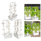 Maxbell Hydroponics Growing System High Yield Wear Resistant Vertical Garden Planter 2 Columns