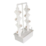 Maxbell Hydroponics Growing System High Yield Wear Resistant Vertical Garden Planter 2 Columns