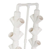 Maxbell Hydroponics Growing System High Yield Wear Resistant Vertical Garden Planter 2 Columns