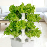 Maxbell Hydroponics Growing System High Yield Wear Resistant Vertical Garden Planter 4 Columns