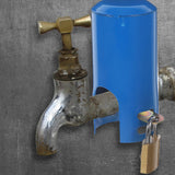 Maxbell Water Spigot Lock Home Keyed Padlock Faucet Cover Garden Outdoor Faucet Lock
