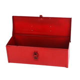 Maxbell Portable Metal Tool Box Organizer Versatile 15x6.3x5inch for Mechanic Sturdy