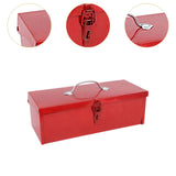Maxbell Portable Metal Tool Box Organizer Versatile 15x6.3x5inch for Mechanic Sturdy