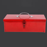 Maxbell Portable Metal Tool Box Organizer Versatile 15x6.3x5inch for Mechanic Sturdy