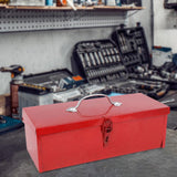 Maxbell Portable Metal Tool Box Organizer Versatile 15x6.3x5inch for Mechanic Sturdy