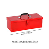 Iron Tool Box Container Tool Case Portable for Garages Electrician Workshops