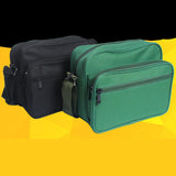 Maxbell Thickened Tool Bag Zipper Tool Pouch 24x19cm Multipurpose for Plumbers Black