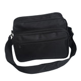 Maxbell Thickened Tool Bag Zipper Tool Pouch 24x19cm Multipurpose for Plumbers Black